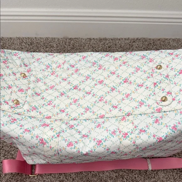Stoney Clover Lane Floral Travel Bag with Pink Strap - Picture 4 of 4